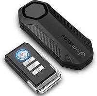 Fosmon Wireless Bike Alarm Anti-Theft with Remote, Waterproof, Battery Operated, Super Loud 113dB Security Alarm for Bicycle, Motorbike, Mobility Scooter, E-Bike