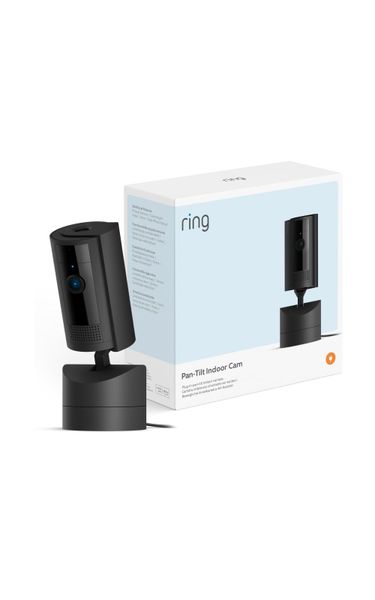 Ring Pan-Tilt Indoor Camera | Plug-In Pet Security Camera | 360° pan & 169° tilt coverage, Manual Privacy Cover, HD video, Two-Way Talk, Wi-Fi | 30-day free trial of Ring Subscription Plan