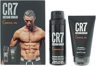Cristiano Ronaldo Cr7 Game On 2 Piece Gift Set: Shower Gel 150ml - Body Spray 15