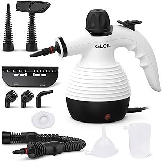 Portable Multi-Purpose Steam Cleaner with 10 Accessories, Suitable for Carpets, Curtains, Sofas, Kitchens, Bathrooms, and More