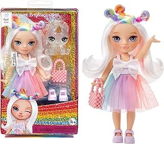 Rainbow High Littles - Opal Raine - Small, Posable Fashion Doll – Rainbow 14 cm Tall Doll with Purse and Magical Pet Unicorn - Suitable for Kids and Collectors
