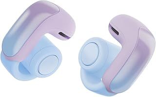 Bose Ultra Open Bluetooth Earbuds with OpenAudio Technology, Open Ear Wireless Earbuds, Up to 48 Hours of Battery Life, Chilled Lilac - Limited Edition