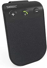 Hands Free Car Phone Kit - Bluetooth Handsfree Car Kit Support 2 Phones Connection Siri Voice Assistant Hands Free Speaker with Visor Clip - BC936SA