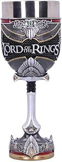 Nemesis Now Officially Licensed Lord of The Rings Aragorn Goblet, Silver, 19.5cm