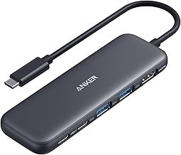 Anker USB C Hub, 332 USB-C Hub (5-in-1) with 4K HDMI Display, 5Gbps Data Port and 2 USB-A Ports for MacBook Pro, Air, Dell XPS, Lenovo Thinkpad, HP Laptops More
