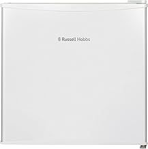 Russell Hobbs Mini Freezer 31 Litre Capacity White Freestanding Table Top Small Freezer with Adjustable Feet, Removable Shelf & Reversible Door RHTTFZ0E1W
