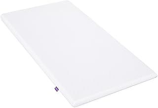 Snüz M010A Pod2 Baby Crib Mattress – 36.5cm x 80.5cm – Premium Quilted Foam Mattress Offering Expert Recommended Support for Newborns,White