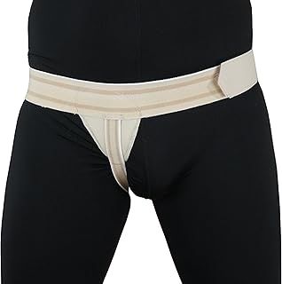 ORTONYX Inguinal Groin Hernia Truss Support Belt - Left Beige