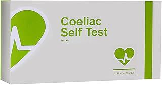 Celiac Test kit NHS Approved | Gluten Intolerance Test Easy & Accurate Coeliac Test Results in 10-Minutes