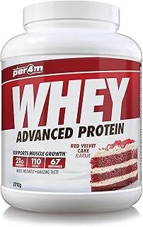 Per4m Protein Whey Powder | 67 Servings of High Protein Shake with Amino Acids | for Optimal Nutrition When Training | Low Sugar Gym Supplements (2010g, Red Velvet Cake)