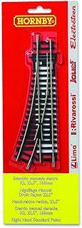 Hornby HT8304 OO Gauge Right Hand Point Blister Pack - Extra Track Pieces for Model Railway Sets, Model Train Track Pieces - Scale 1:76