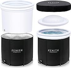 Premium All-in-One Ice Bath | X-Large 480L with Structural Insulated Housing | Cold Plunge Pool | Cold Water Therapy Tub | Cold Plunge Tub | Ice Baths | Ice Bath Accessories | Icebath