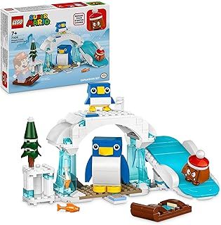 LEGO Super Mario Penguin Family Snow Adventure Expansion Set, Collectible Role-Play Toy for 7 Plus Year Old Boys, Girls & Kids, Includes a Goomba Gaming Character Figure, Small Gift for Gamers 71430