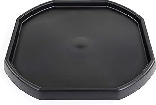 Early Excellence Large Octagonal Tray Black 100Cm Diameter Tuff Spot Mixing Board Water Activity Play Sand Multi Use