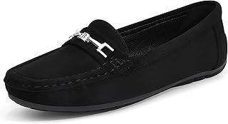 DREAM PAIRS Loafers for Women Ladies Moccasins Slip-on Comfy Walking School Shoes Flats Nurse Driving Shoes