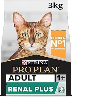 PRO PLAN® Adult 1+ RENAL PLUS Rich in Chicken Dry Cat Food 3kg
