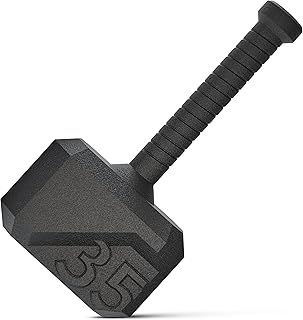 Tribe WOD Thor Hammer Kettlebell 7-31kg / 15-70lb - Cross Training Workout Equipment for Muscle Building, Cardio Fitness, Weights for Women & Men