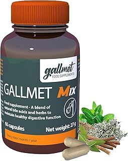 Ox Bile 125mg Bile Salt Naturally Support After Gallstones Gallbladder Digestive Problems Fat Digestion - Ox Bile Capsules (60 Capsules, Bile Acid + Herbs)
