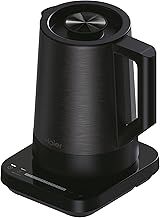 Haier Kettle, I-Master Series 5, 7 Temperature Settings, Keep Warm Function, Stainless Steel, hOn App, 3000W, Black [HKE5A]