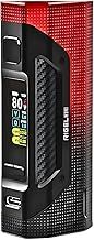 SMOK Rigel Mini 80w Vape Mod - [Requires a 18650 Battery - Sold Separately] Threaded 510 Connection, 80w Max Output, Multi-purpose Protection, USB Type-C Charge, No Nicotine (Black Red)