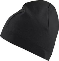 PMTFUMY Men's Winter Beanie Hat ，Black Thermal Beanie，Comfortable & Breathable Skull Cap，Unisex Winter Beanie， for Running and Cycling
