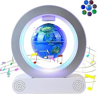 Magnetic Levitating Floating Globe (Color-changing luminous globe)
