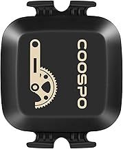 COOSPO Bike Cadence Speed Sensor BK467, Bluetooth ANT+ Cadence Sensor for GPS Bike Computers, Tracking Cycling Speed and Distance RPM, Compatible with Zwift Wahoo Peloton Openrider Rouvy APP