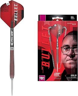 TARGET Darts Stephen Bunting Gen 4 12G/23G/25G 90% Tungsten Swiss Point Steel Tip Darts Set