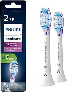 Philips Sonicare Original G3 Premium Gum Care Standard Sonic Toothbrush Heads - 2 Pack in White (Model HX9052/17)