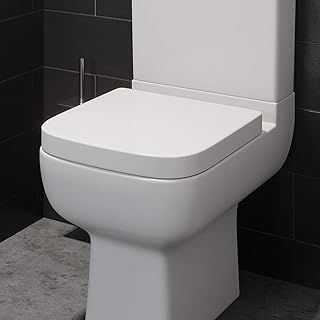 Affine Amelie Soft Close Square Toilet Seat (Seat Only)