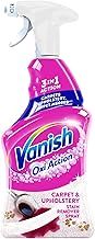 Vanish Professional Oxi Action Carpet and Upholstery Stain Remover Spray 1L, 30 seconds stain removal, Eliminates even strong odours (1 x 1L Spray)