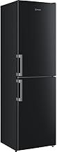 Indesit Low Frost 50/50 Fridge Freezer - Black - 16 Shopping Bags - E Rated - IB55 732 B UK