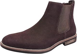 Bruno Marc Men's Urban-06 Suede Leather Chelsea Ankle Boots URBAN-06