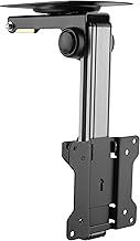 Ceiling TV Bracket Tilt Swivel 13-33 Inch Universal VESA 75x75 100x100 Hinged Mount Folding D0111 Television Holder also Curved Screens