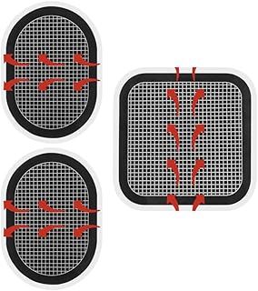 flintronic Replacement Gel Pads, Electrodes Pads, Updated Electrodes Body Pads Gel Adhesive, Self Adhesive Body Gel Belt Pad, Gel Pads for All Abs