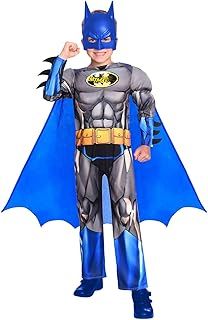 amscan Childs Boys Officially Licensed Batman Brave & Bold Superhero Fancy Dress Costume