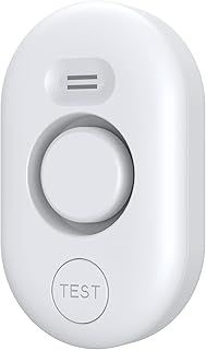 Water Leak Detector, 100dB Water Sensor Alarm, Water Leakage Detection Devices for Home Pipe/Drain/Sink/Faucet Drip, Floor Flooding in Basement/Bathroom/Kitchen/Toilet