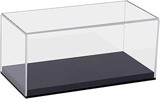 HMF 46800900 Acrylic Display Case for Model Cars / Figures, Various Sizes, Transparent, 24 x 11 x 12 cm