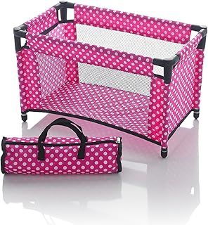 Molly Dolly Dolls Travel Cot Bed