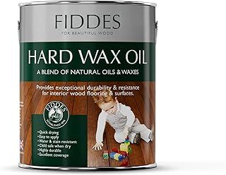 Fiddes Dead Matt Finish Hard Wax Oil 2.5 Litre, Clear
