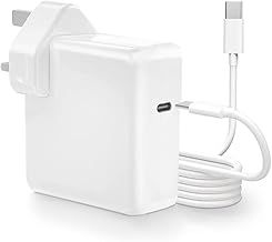 100W USB C Charger,USB C Plug, Fast MacBook Charger, For MacBook Pro, MacBook Air, Samsung Galaxy, iPad Pro, and All USB C Devices (6.5 ft USB C to USB C Cable Included)