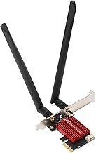 PCIe WiFi Card, AC 1200Mbps Wireless WiFi PCI-E Network Adapter, Bluetooth 4.2, 5GHz/2.4GHz Dual Band PCI Express Internal Network Card, Low-Profile, for Desktop/PC Gaming