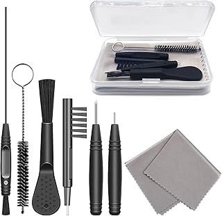 Hearing Aid Cleaning Kits, Hearing aid Cleaning Tools, Hearing Aid Brushes Wire for Cleaning, Hearing Aid Amplifier Cleaner Kit, Accessories with case, Gifts for Relatives and Friends (8 Pcs)