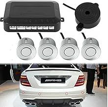 Multibao Parking Sensor Car Reversing Sensors Backup Radar System Buzzer Alarm with 4 Sensors - Silver