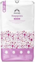 Amazon Brand - Mama Bear Ultra Dry Nappies, Size 5 (10-16 kg), 76 Count, White