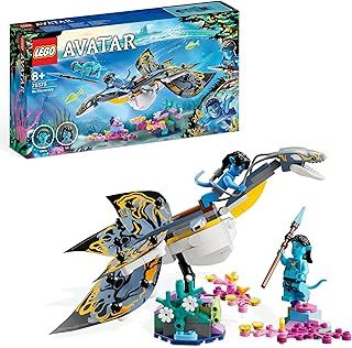 LEGO Avatar Ilu Discovery The Way of Water Movie Building Toy Ocean Set, Animal-Like Underwater Creature Figure, Collectible Display Idea for Kids and Movie Fans 75575