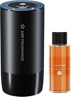 KESOCI Smart Car Diffuser: Experience Luxury with 50ml Cologne Scent - Perfume Your Journey with Ultrasonic Aroma Tech Smart Car Air Freshener