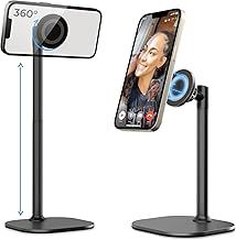 Cooper MagStand - MagSafe iPhone Stand for Desk & Video Recording for iPhone 16 Pro Max, 15/14/13/12, MagSafe Phone Stand (Black)