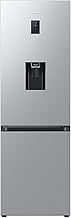 Samsung Classic Fridge Freezer, with Wine Shelf, Features Big Door Bin, All Around Cooling and SpaceMax Technologies, Silver, 7 Series, RB34C652ESA/EU