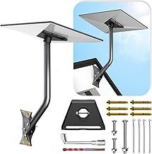 Starlink Gen 3 Mount, Adjustable Mounting Kit Compatible with V3 Starlink Standard Dish, Starlink Wall Mount/Roof Mount 【Include Gen 3 Pipe Adapter for Starlink】